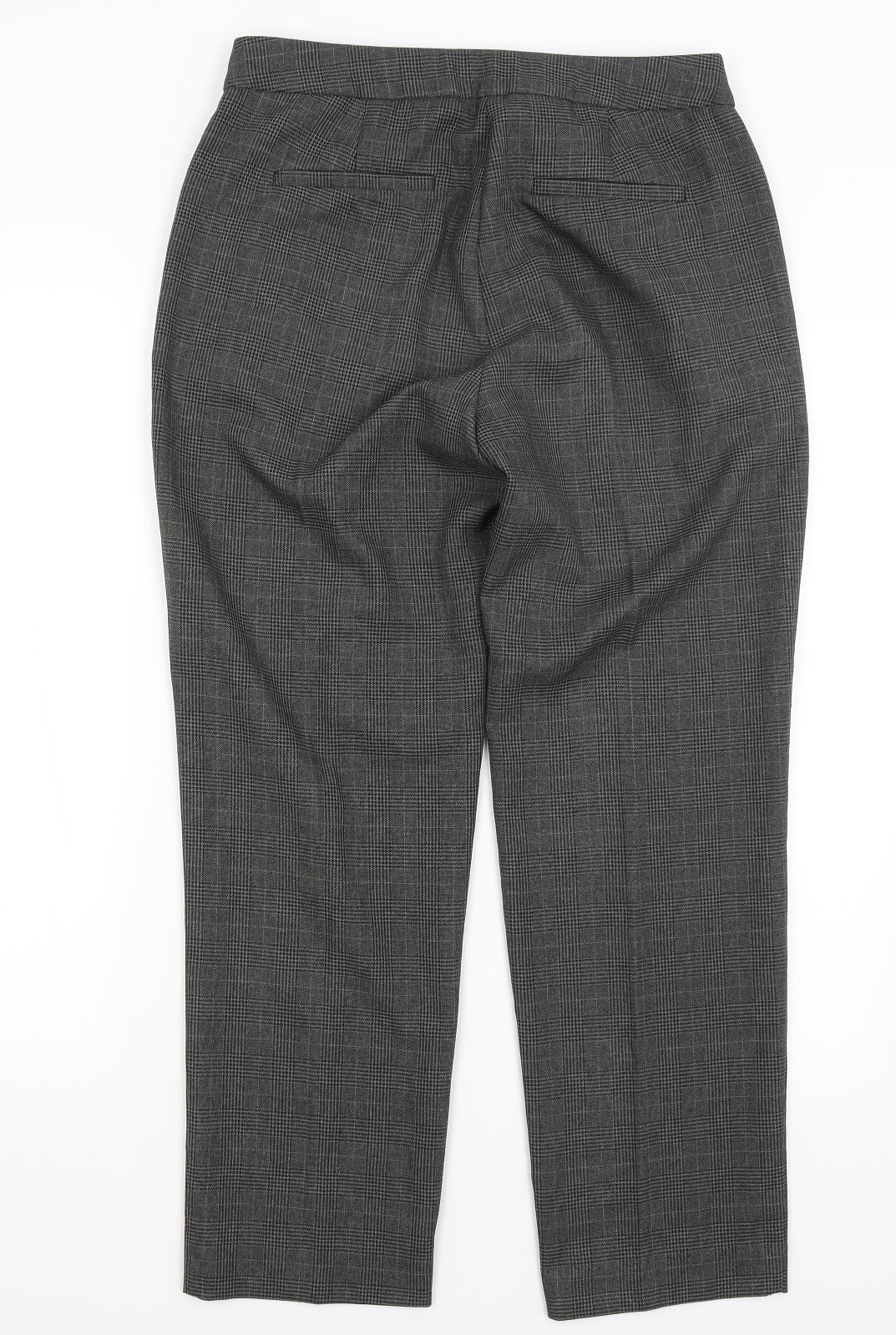 M&S Womens Grey   Trousers  Size 10 L27 in