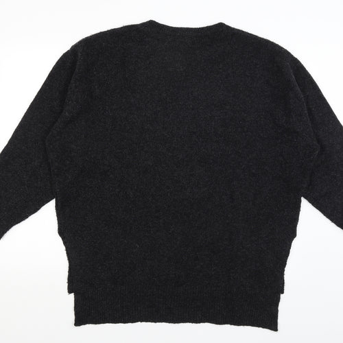 H&M Mens Black   Pullover Jumper Size M