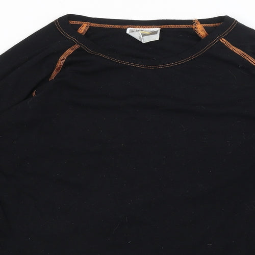 HZN Womens Black   Basic T-Shirt Size 12