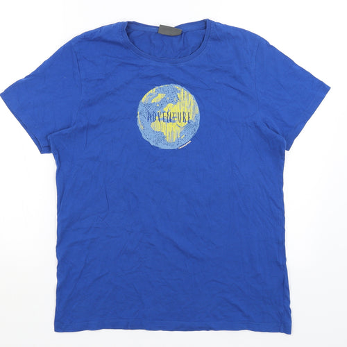 Craghoppers Mens Blue    T-Shirt Size L  - Adventure