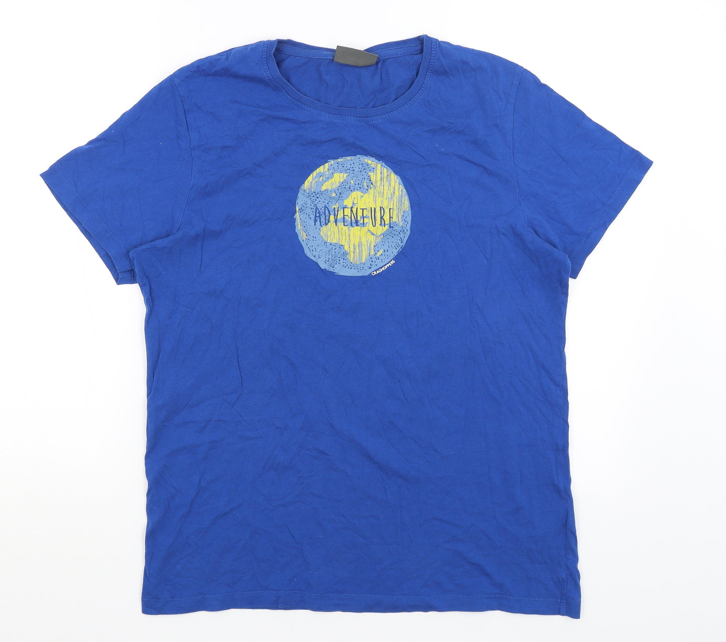 Craghoppers Mens Blue    T-Shirt Size L  - Adventure