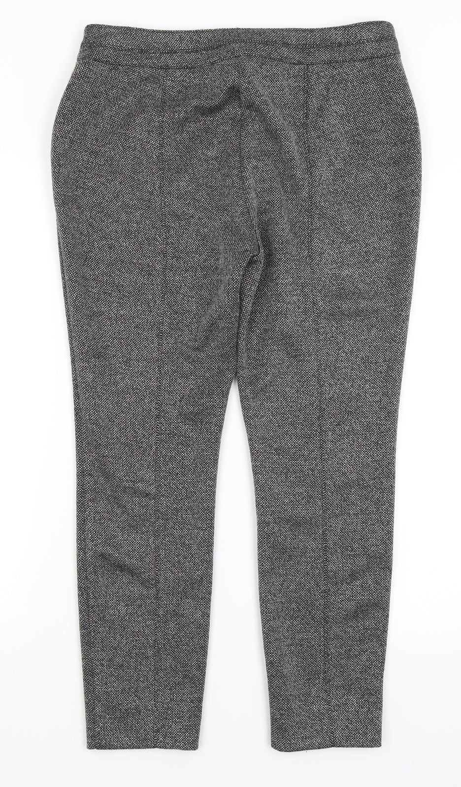 M&Co Womens Grey   Capri Trousers Size 12 L25 in