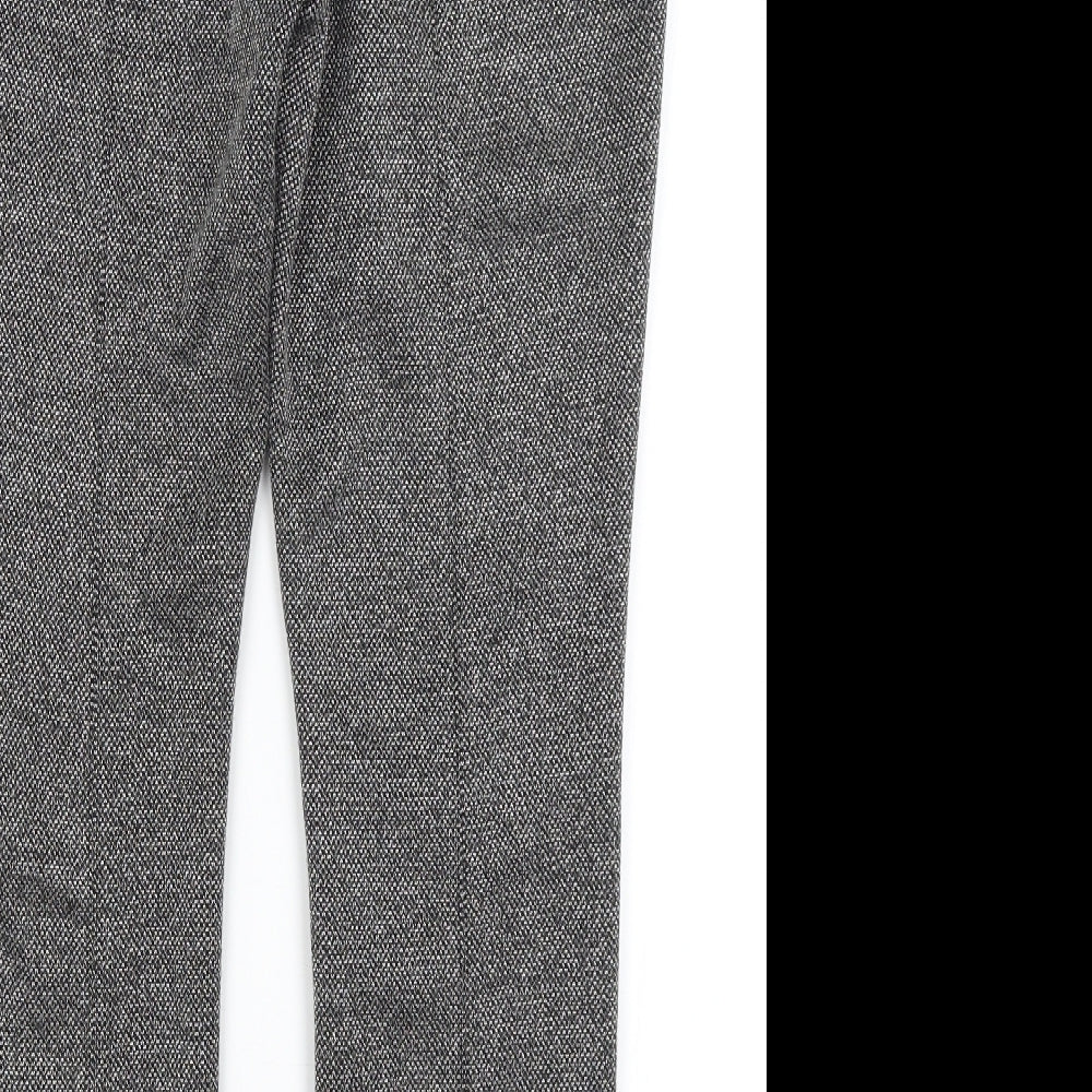 M&Co Womens Grey   Capri Trousers Size 12 L25 in