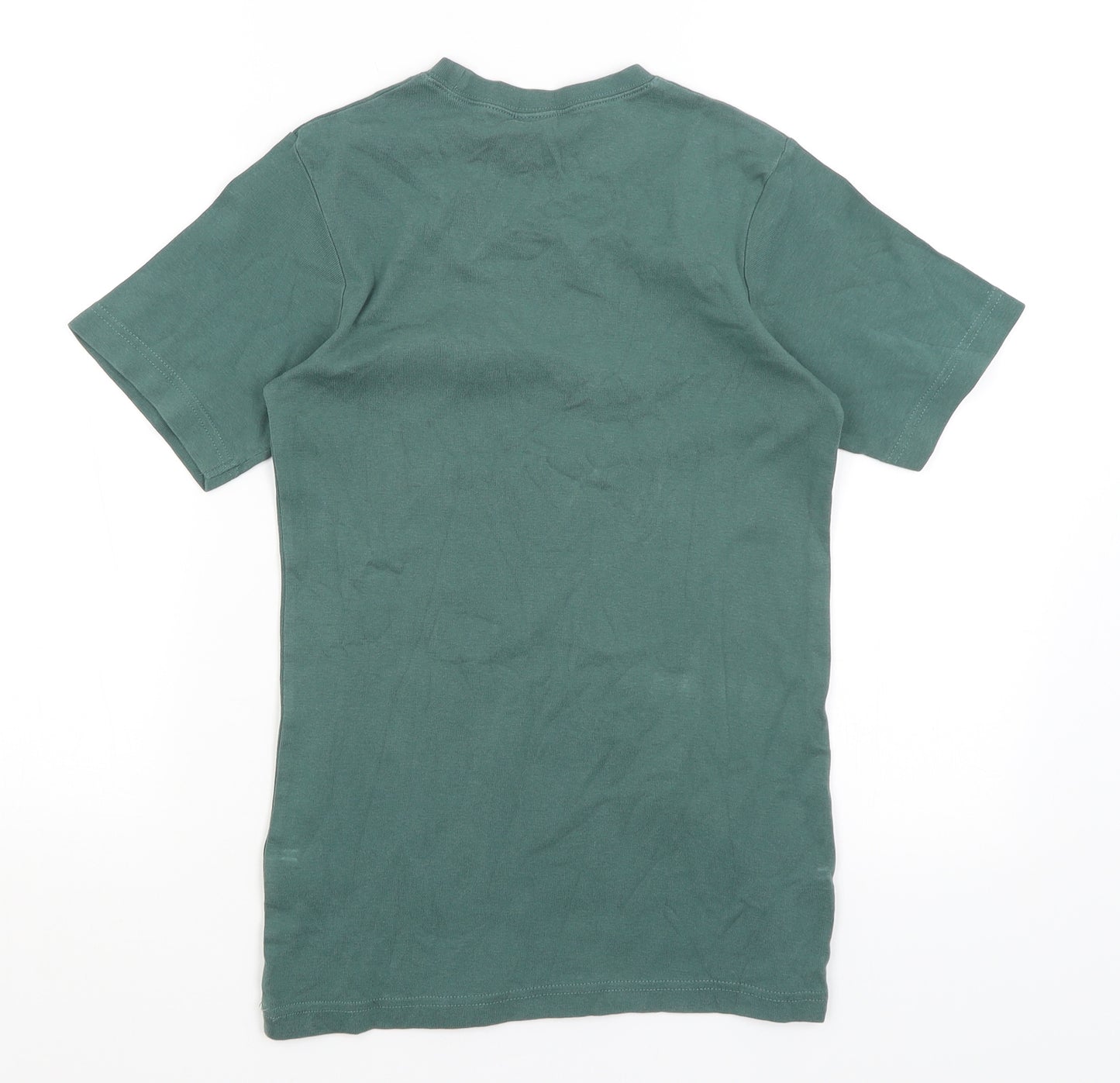 Cotton Traders Mens Green    T-Shirt Size XS