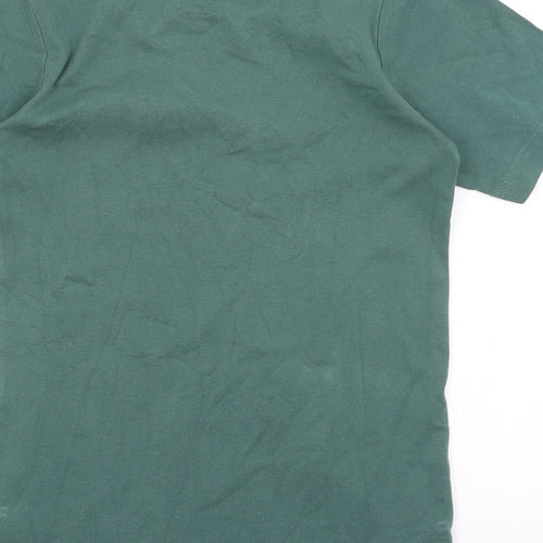 Cotton Traders Mens Green    T-Shirt Size XS