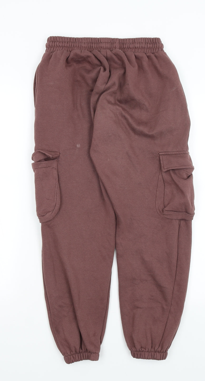 Rising Womens Brown   Jogger Trousers Size S L25.5 in