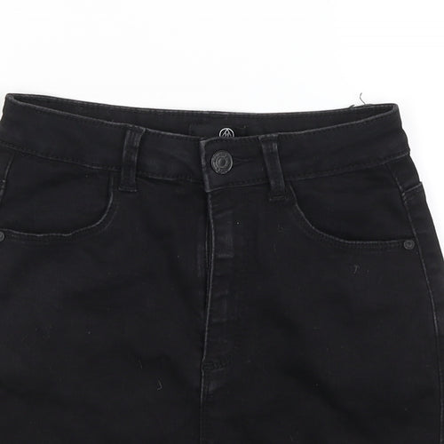 Missguided Womens Black   A-Line Skirt Size 8