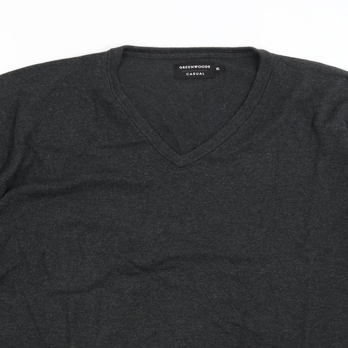 Greenwoods Mens Grey   Pullover Jumper Size XL