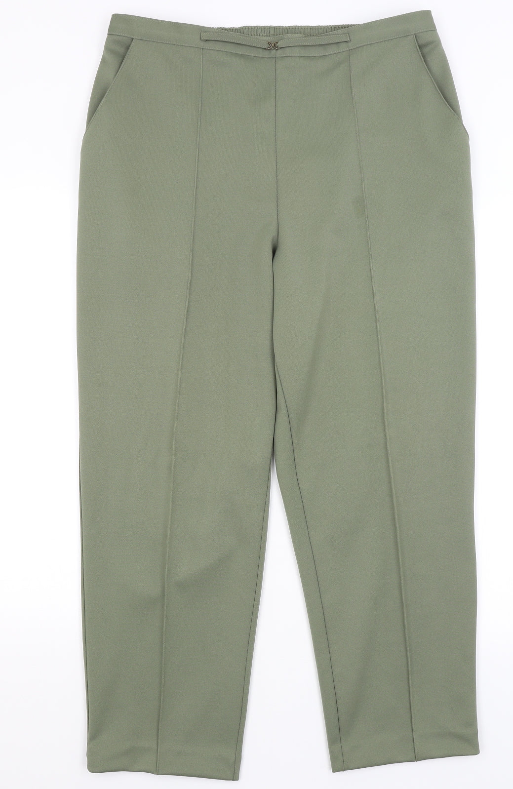 Bonmarche Womens Green   Trousers  Size 18 L26 in