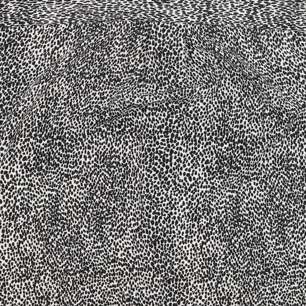 New Look Womens White Animal Print  Basic Button-Up Size 14