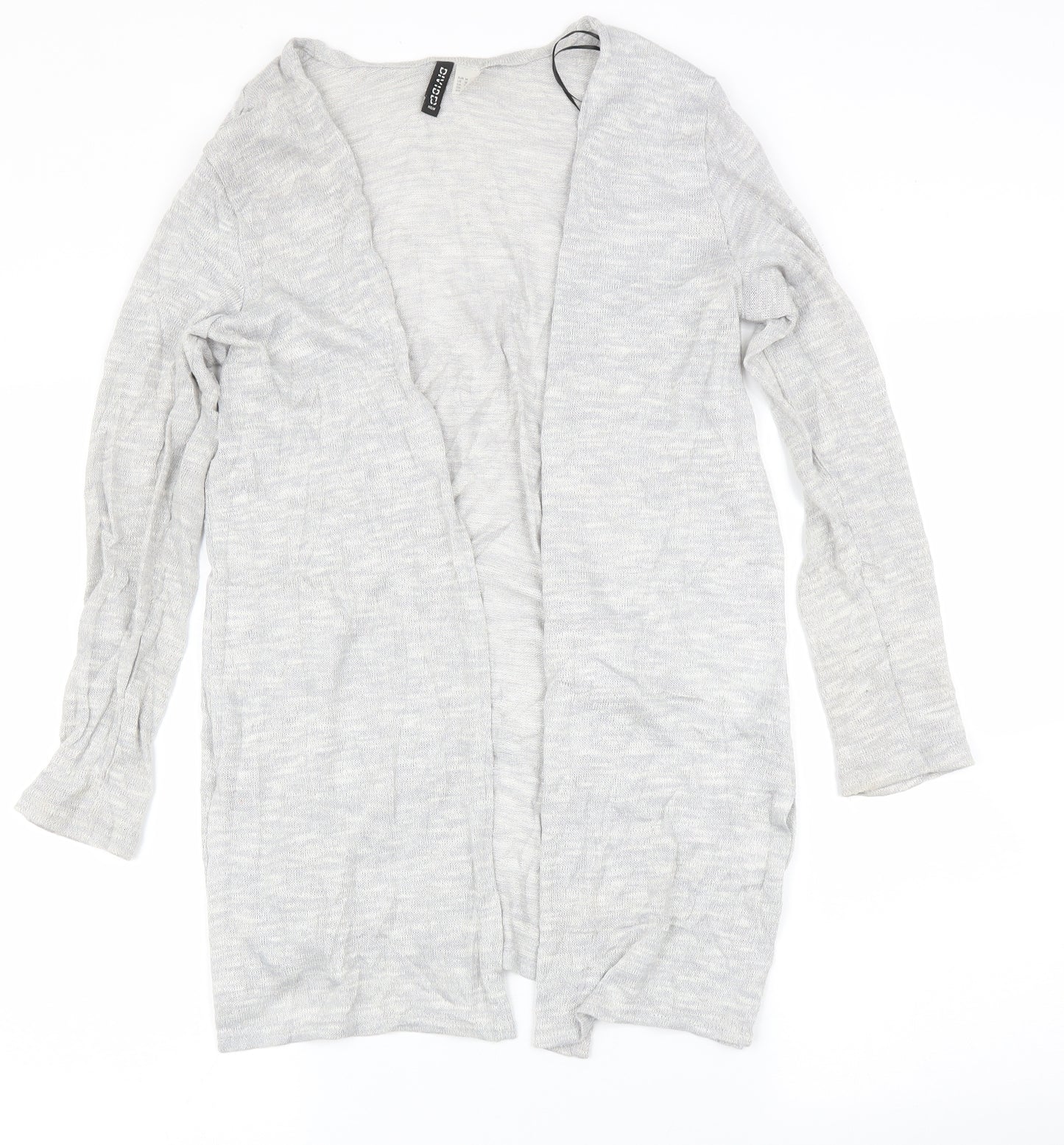 H&M Womens Grey   Cardigan Jumper Size M