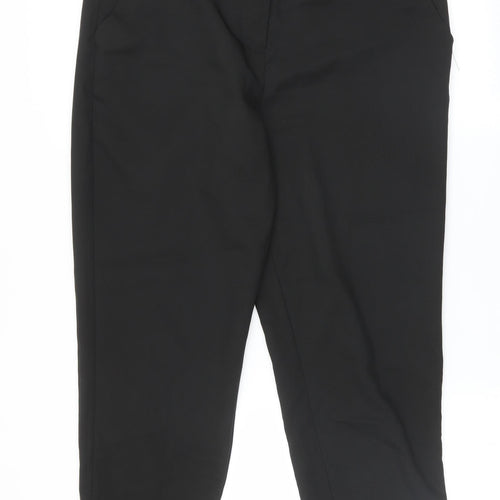 Studio Mouthy Womens Black   Trousers  Size 12 L24 in