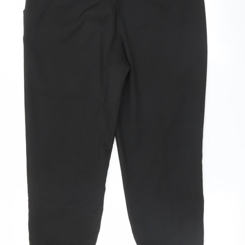 Studio Mouthy Womens Black   Trousers  Size 12 L24 in