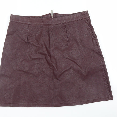 A&G Womens Pink   Mini Skirt Size M