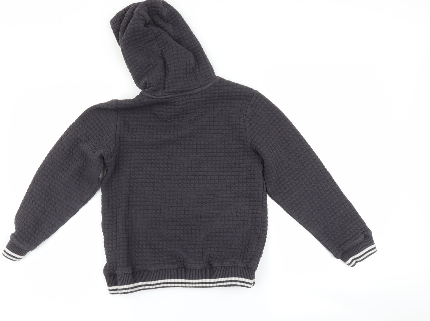 Nutmeg Boys Black   Pullover Hoodie Size 8-9 Years