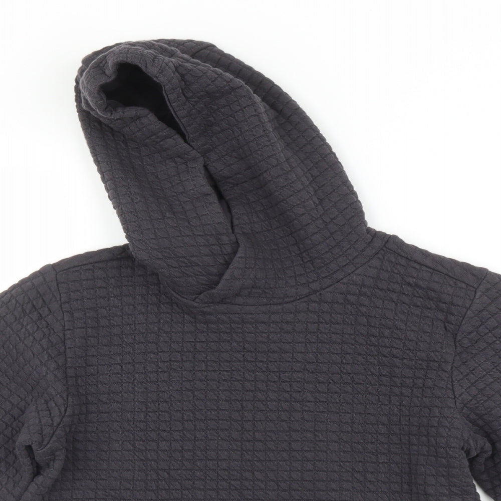 Nutmeg Boys Black   Pullover Hoodie Size 8-9 Years