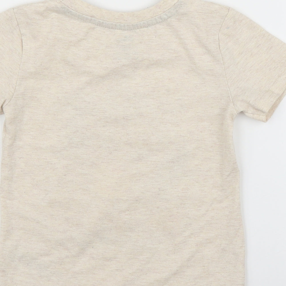 Primark Baby Beige   Basic T-Shirt Size 18-24 Months  - Disney, Lion King