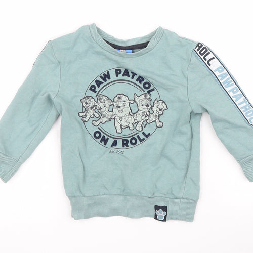 George Baby Blue   Pullover Jumper Size 12-18 Months  - Paw Patrol