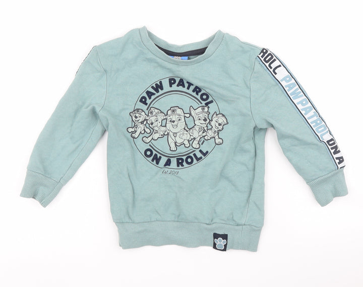 George Baby Blue   Pullover Jumper Size 12-18 Months  - Paw Patrol