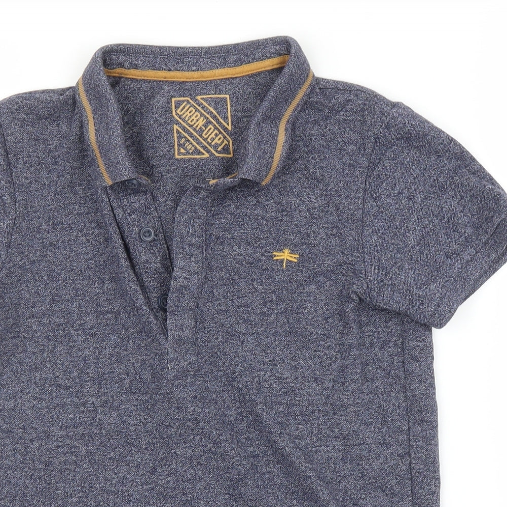 Matalan Boys Blue   Basic Polo Size 9 Years