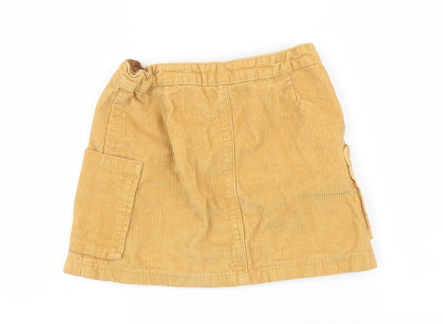 Zara Girls Yellow   Maxi Skirt Size 7 Years
