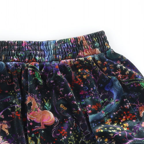 NEXT Girls Multicoloured Floral  Culotte Shorts Size 6-7 Years