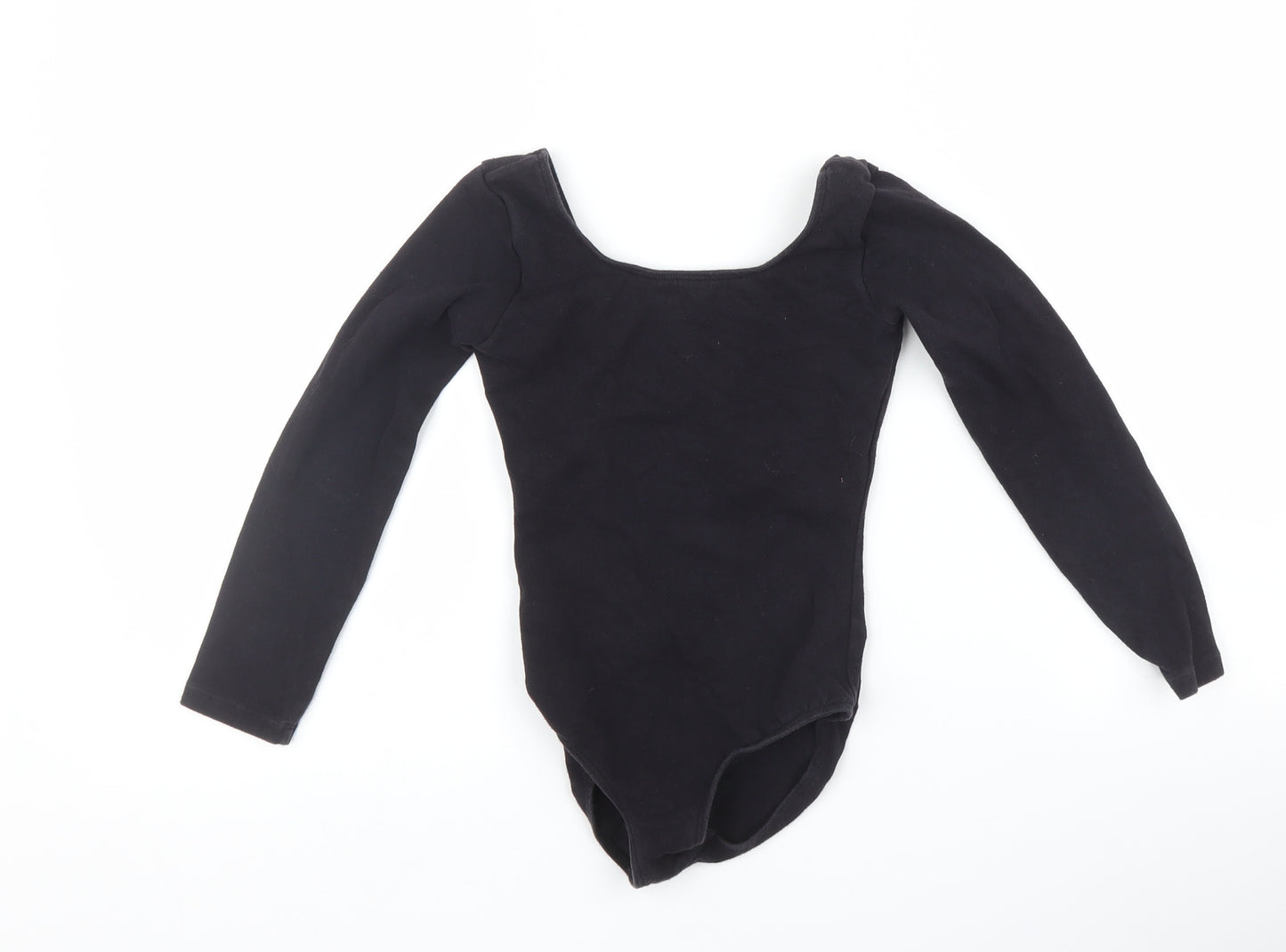 Bloch Girls Black   Basic T-Shirt Size 5-6 Years