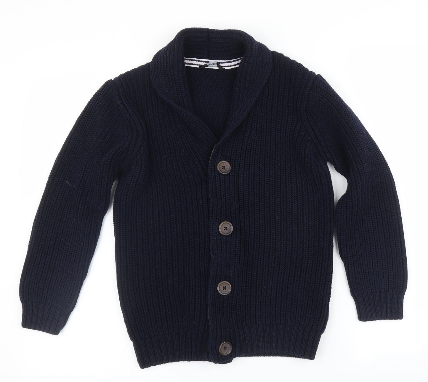 George Boys Blue   Cardigan Jumper Size 9-10 Years