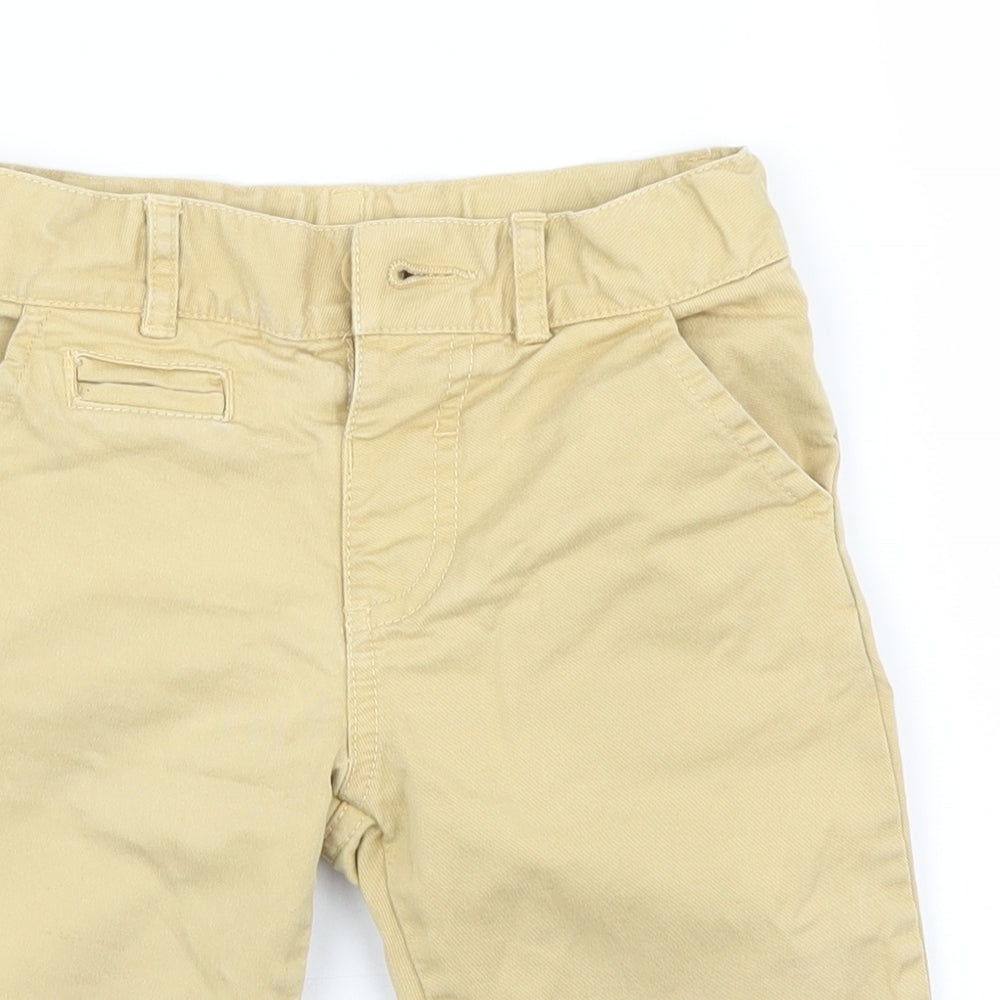m Boys Beige   Chino Shorts Size 3 Years