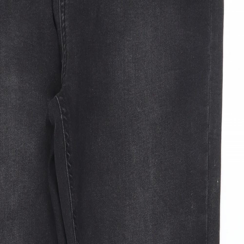 365 denim Womens Black   Skinny Jeans Size 14 L28 in