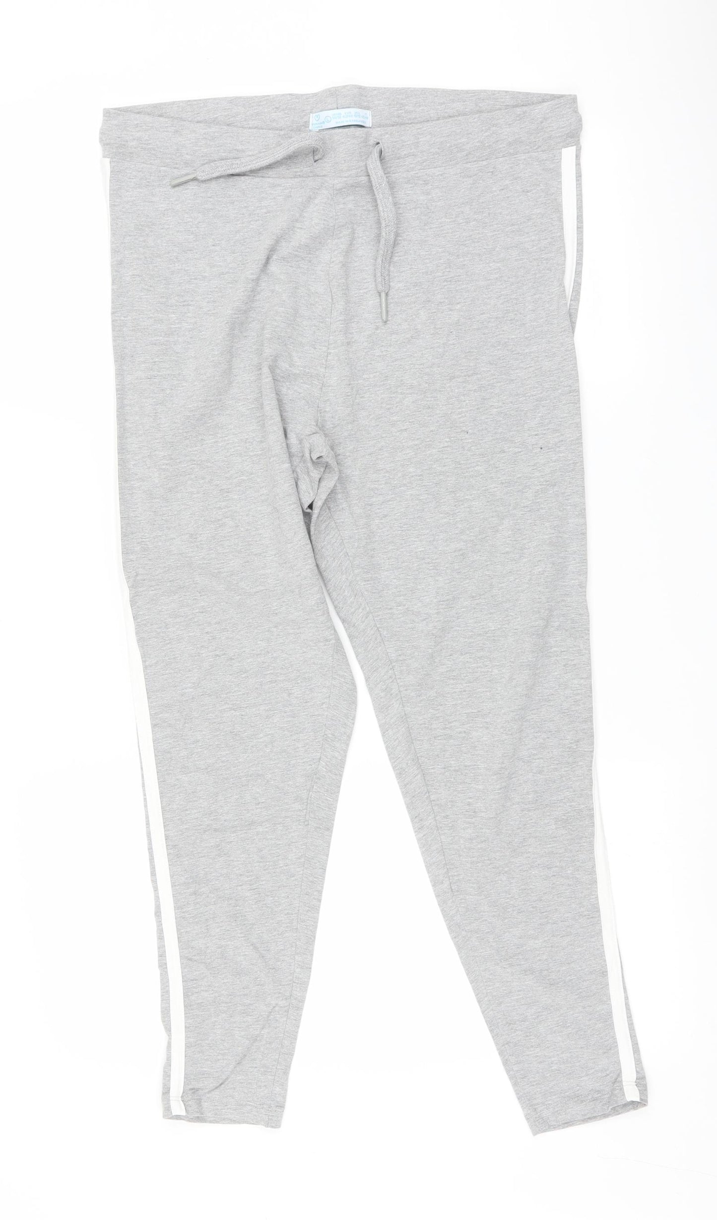 Primark Womens Grey   Jogger Trousers Size L L26 in
