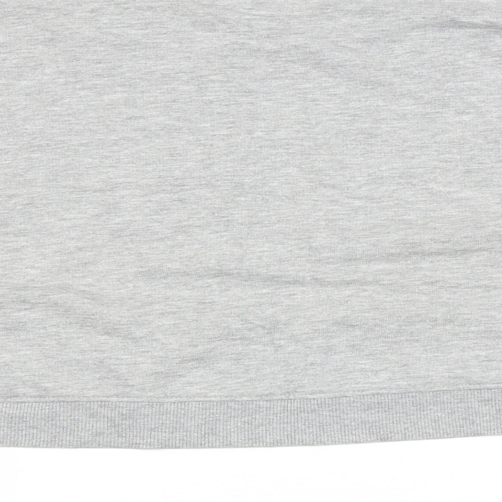 H&M Womens Grey   Pullover Sweatshirt Size L