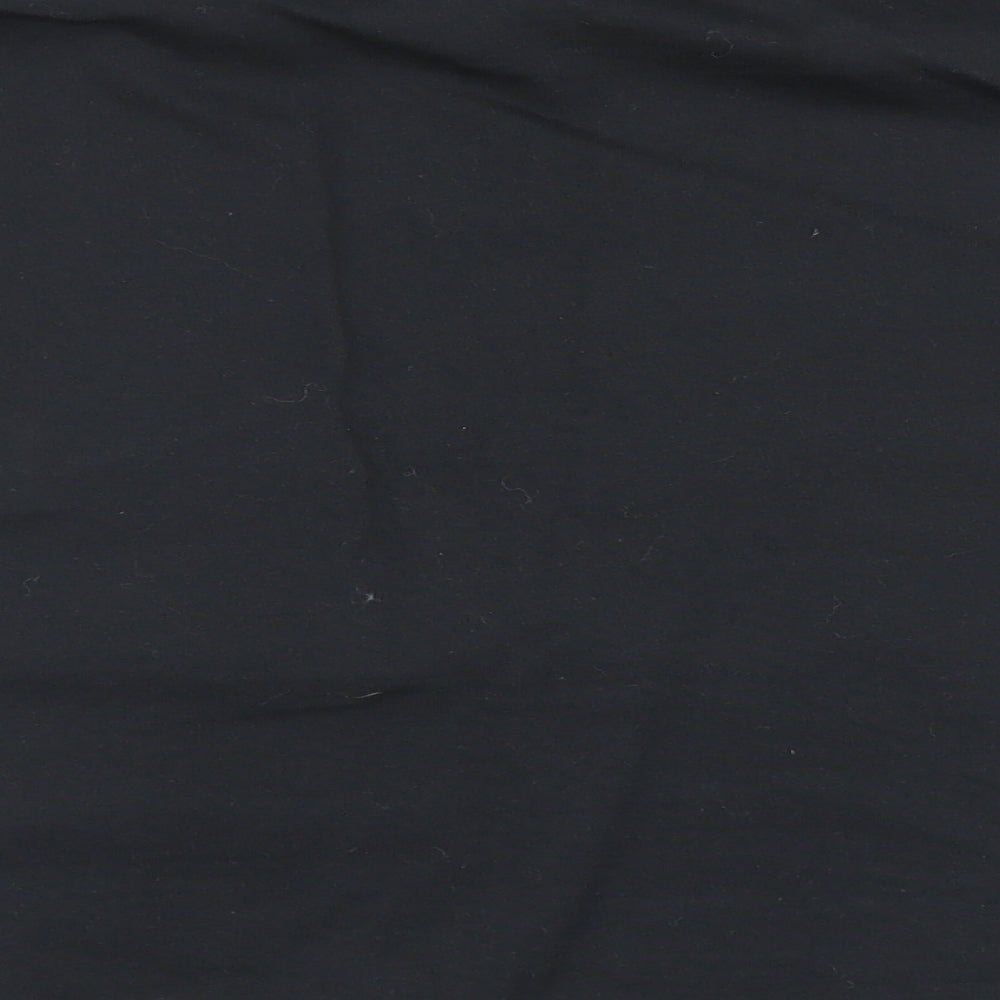 Kangol Womens Black   Basic T-Shirt Size 14