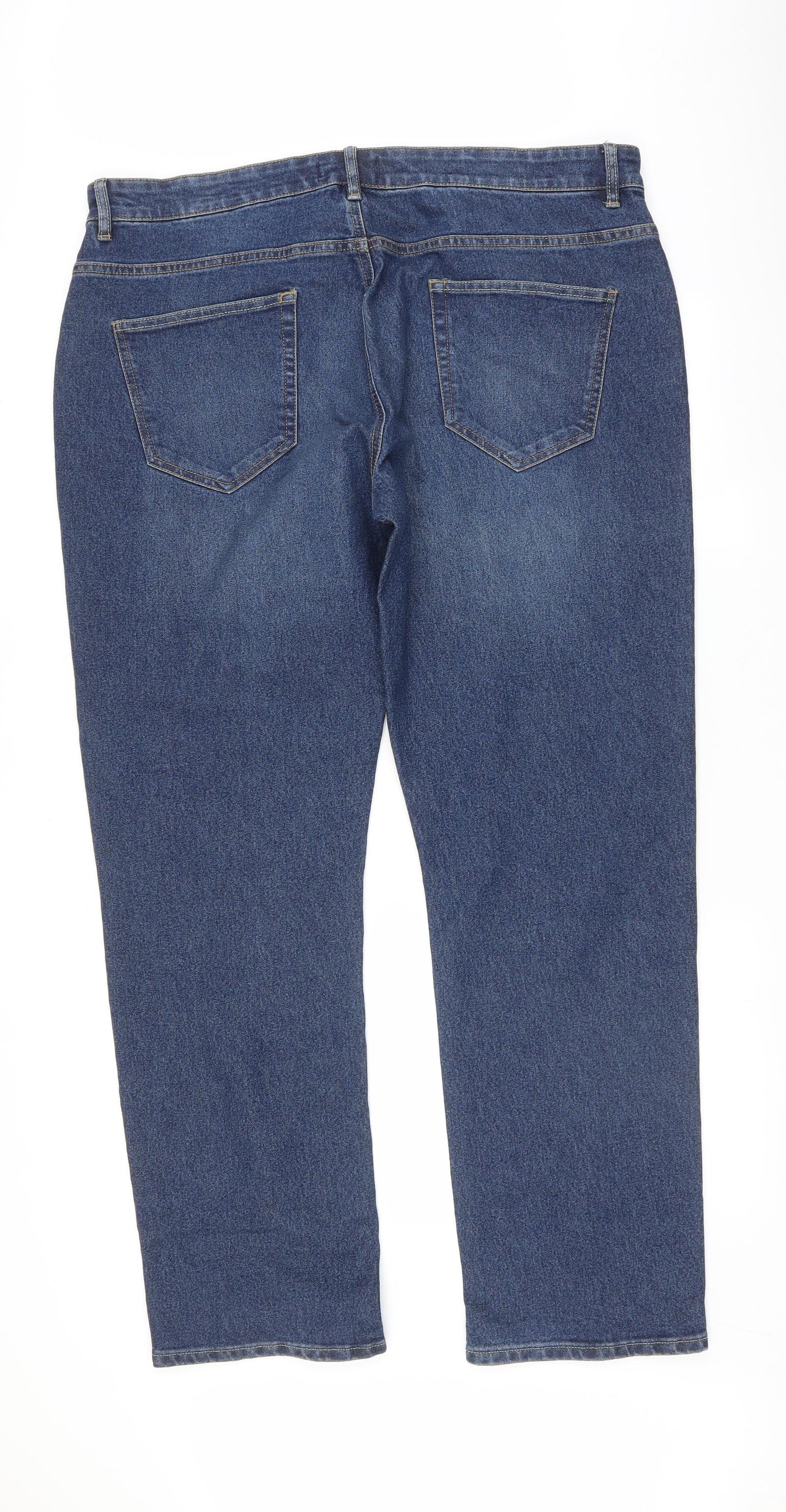 Matalan Womens Blue   Straight Jeans Size 40 L31.5 in