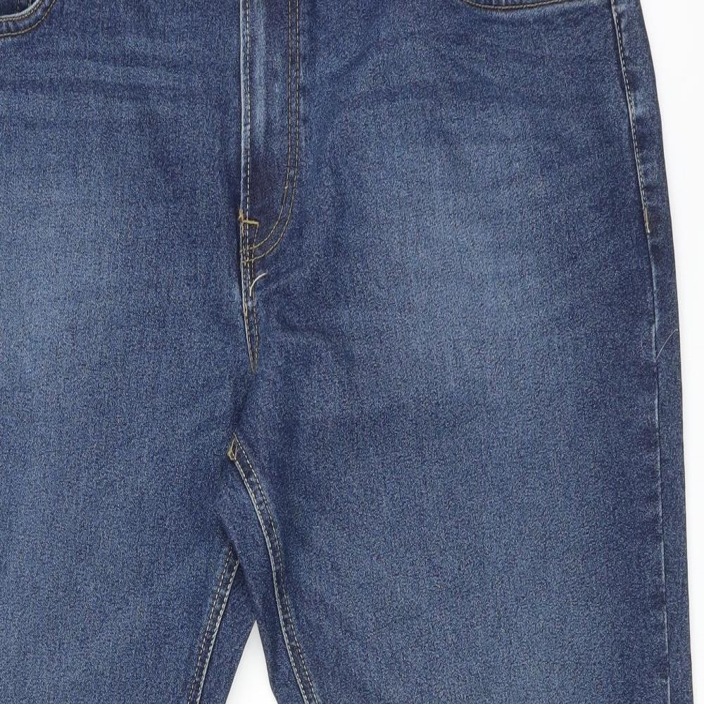 Matalan Womens Blue   Straight Jeans Size 40 L31.5 in