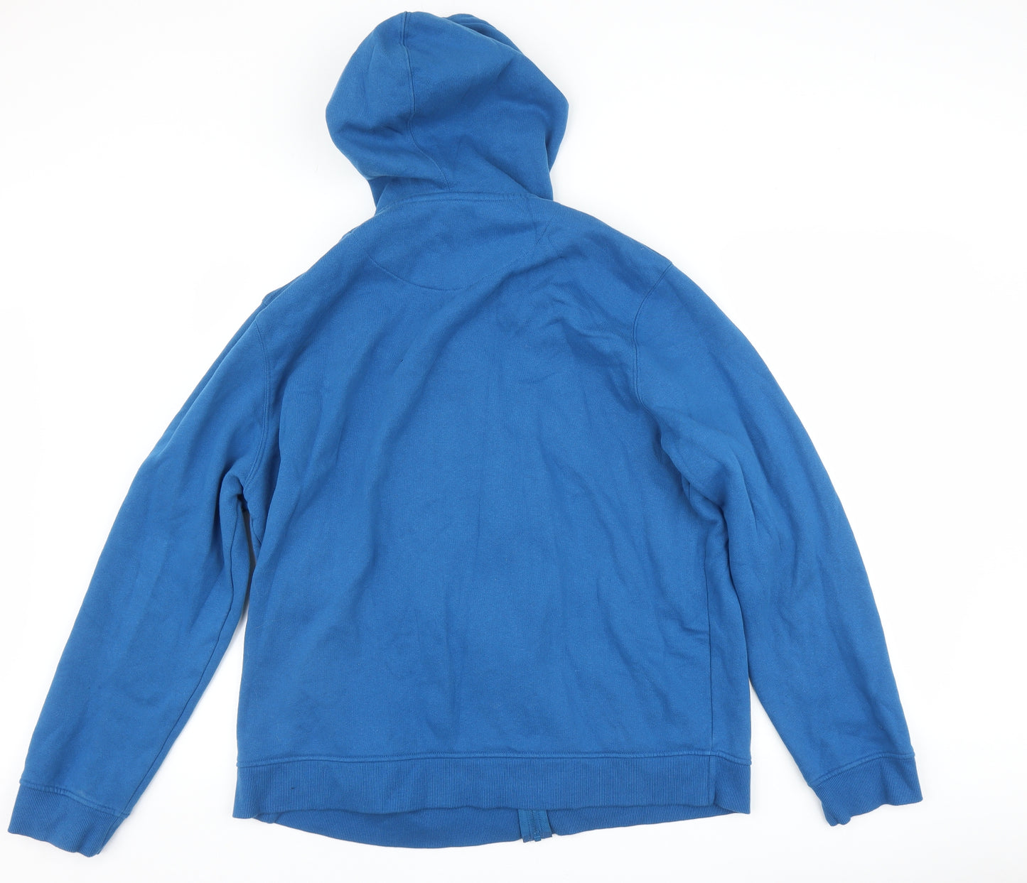Matalan Mens Blue   Full Zip Hoodie Size 2XL