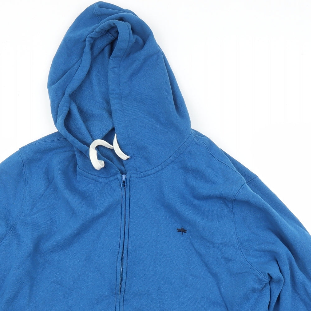 Matalan Mens Blue   Full Zip Hoodie Size 2XL