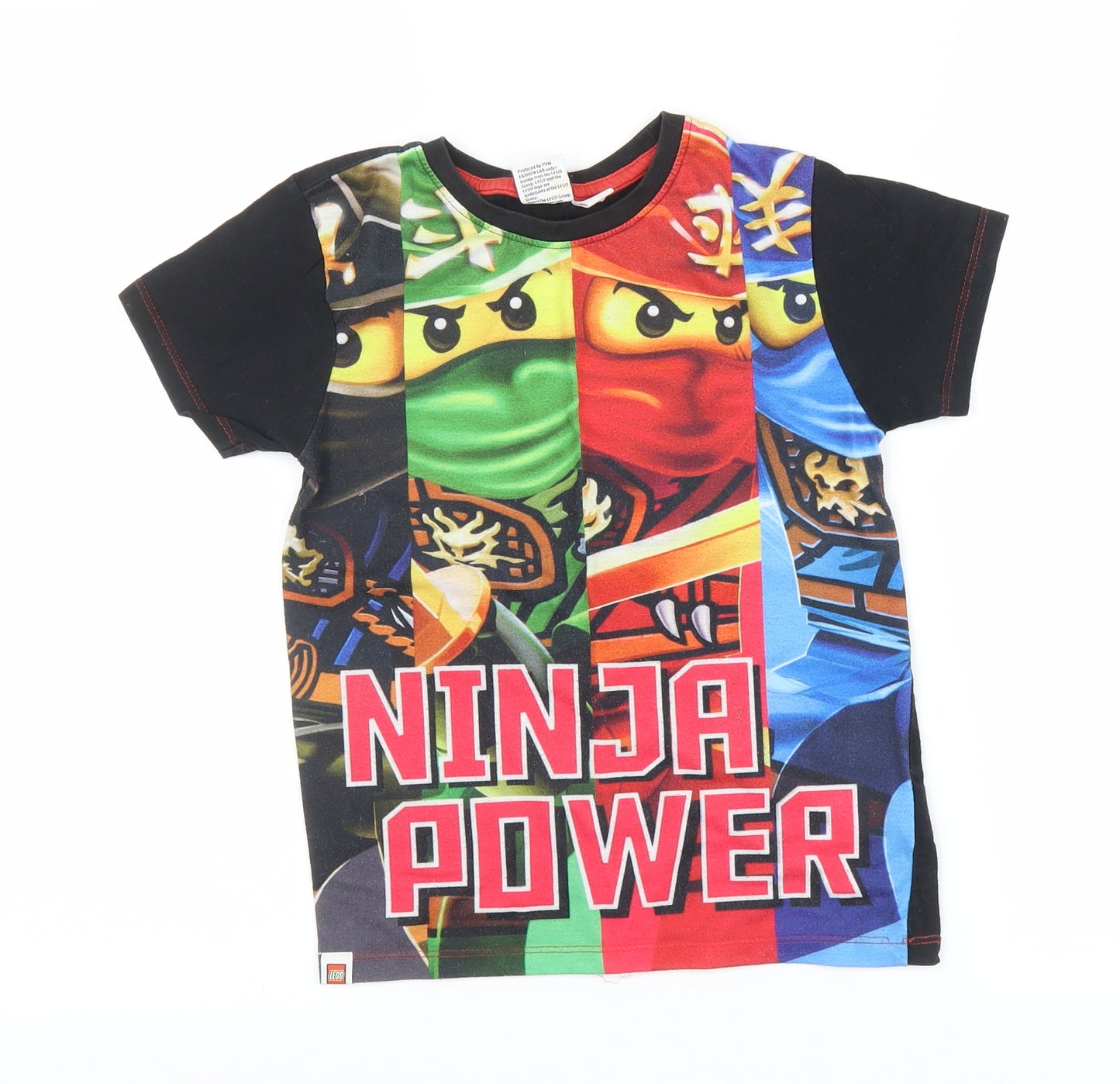 Primark Boys Black   Basic T-Shirt Size 7-8 Years