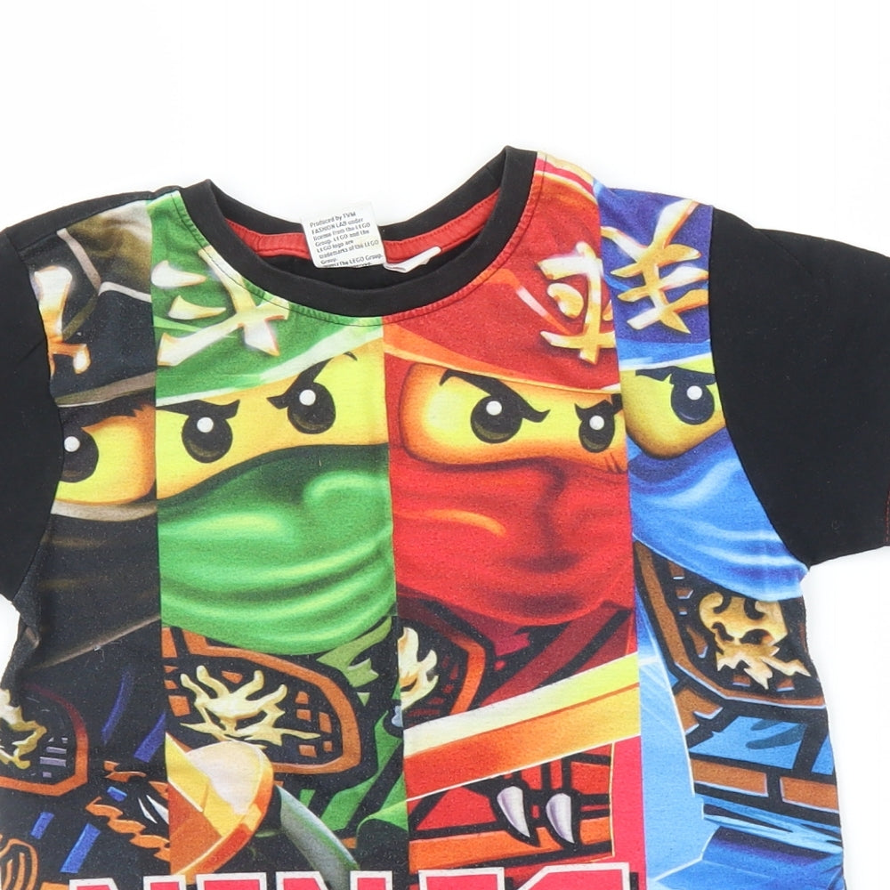 Primark Boys Black   Basic T-Shirt Size 7-8 Years
