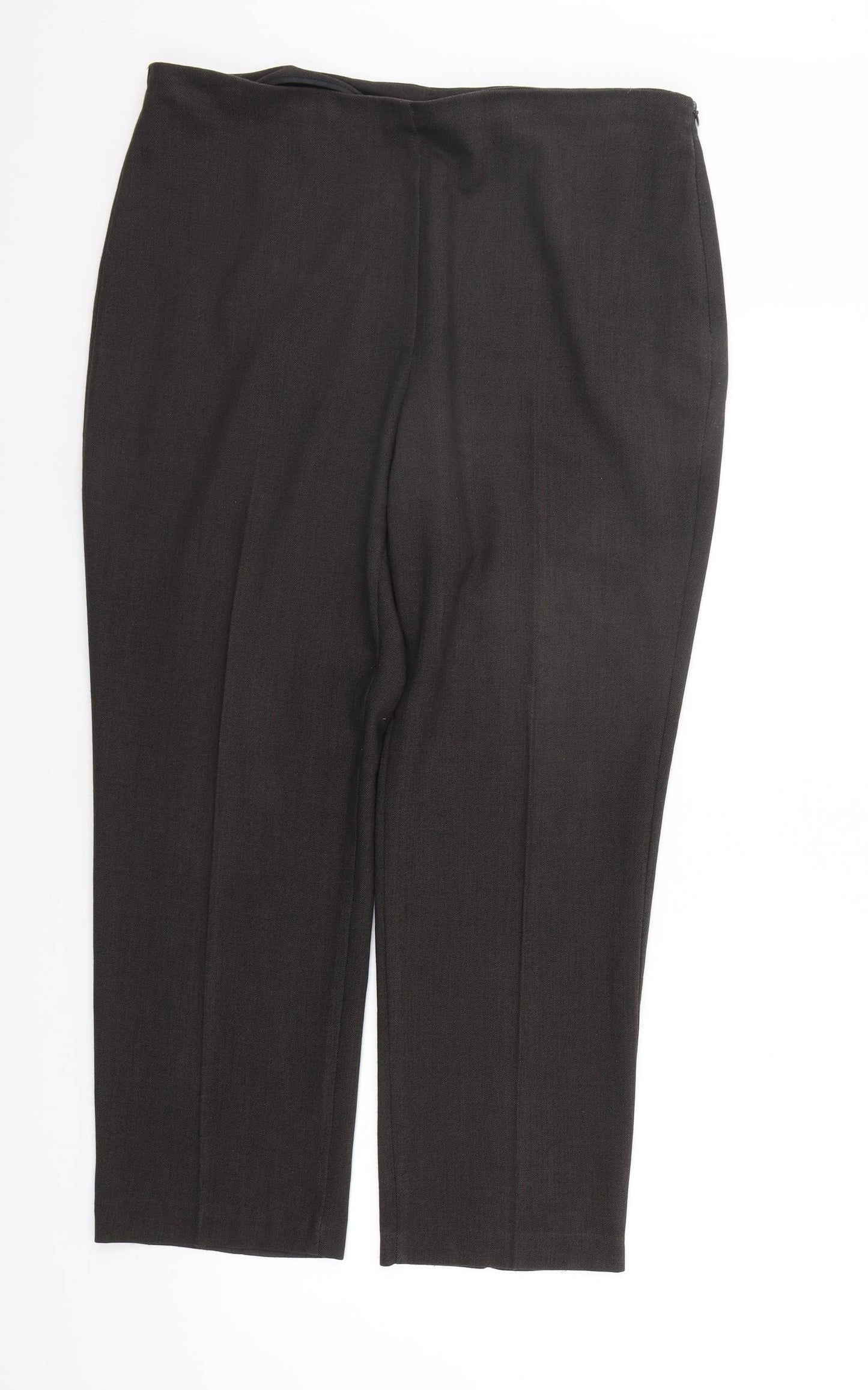 Marks and Spencer Womens Brown   Trousers  Size 16 L27 in