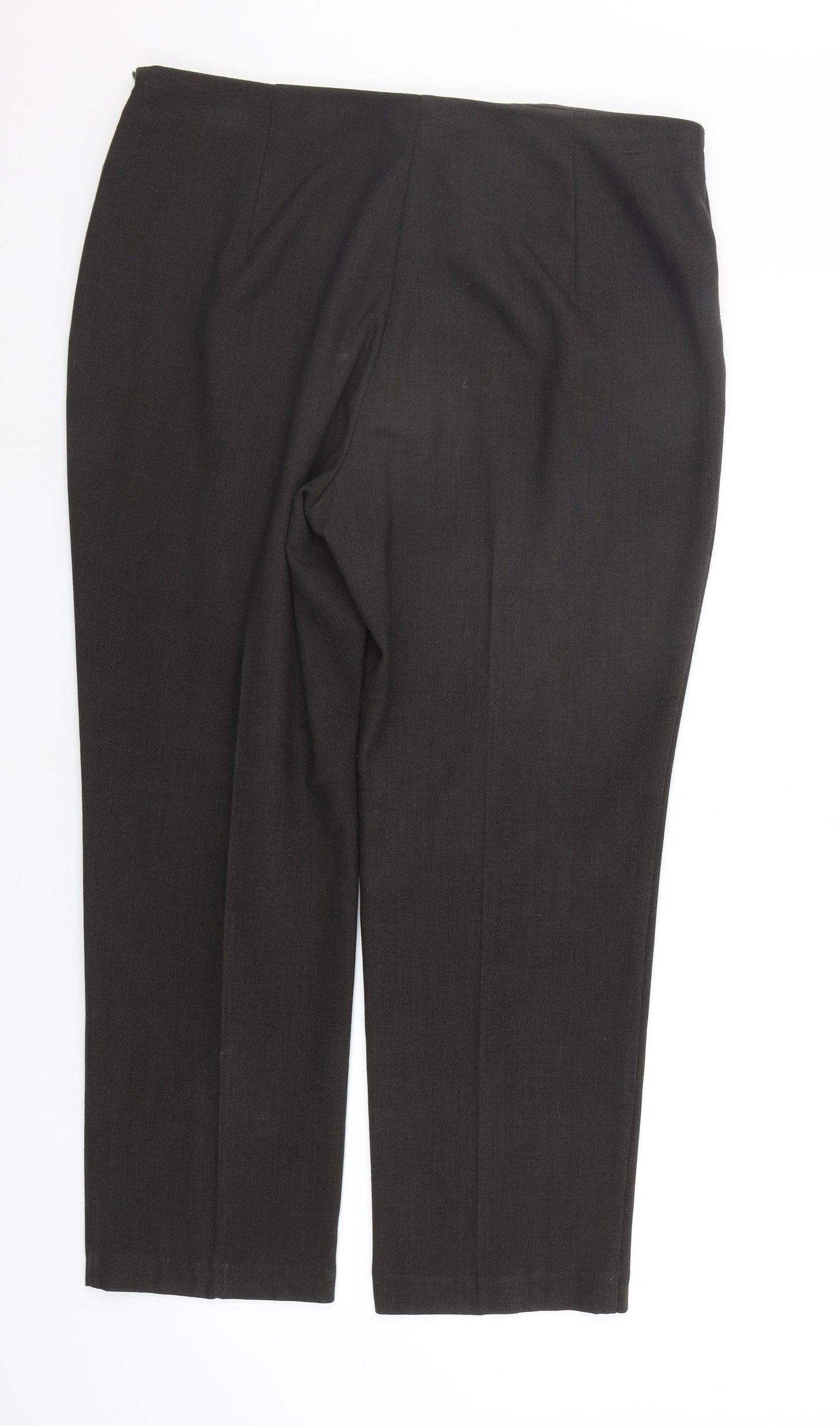 Marks and Spencer Womens Brown   Trousers  Size 16 L27 in