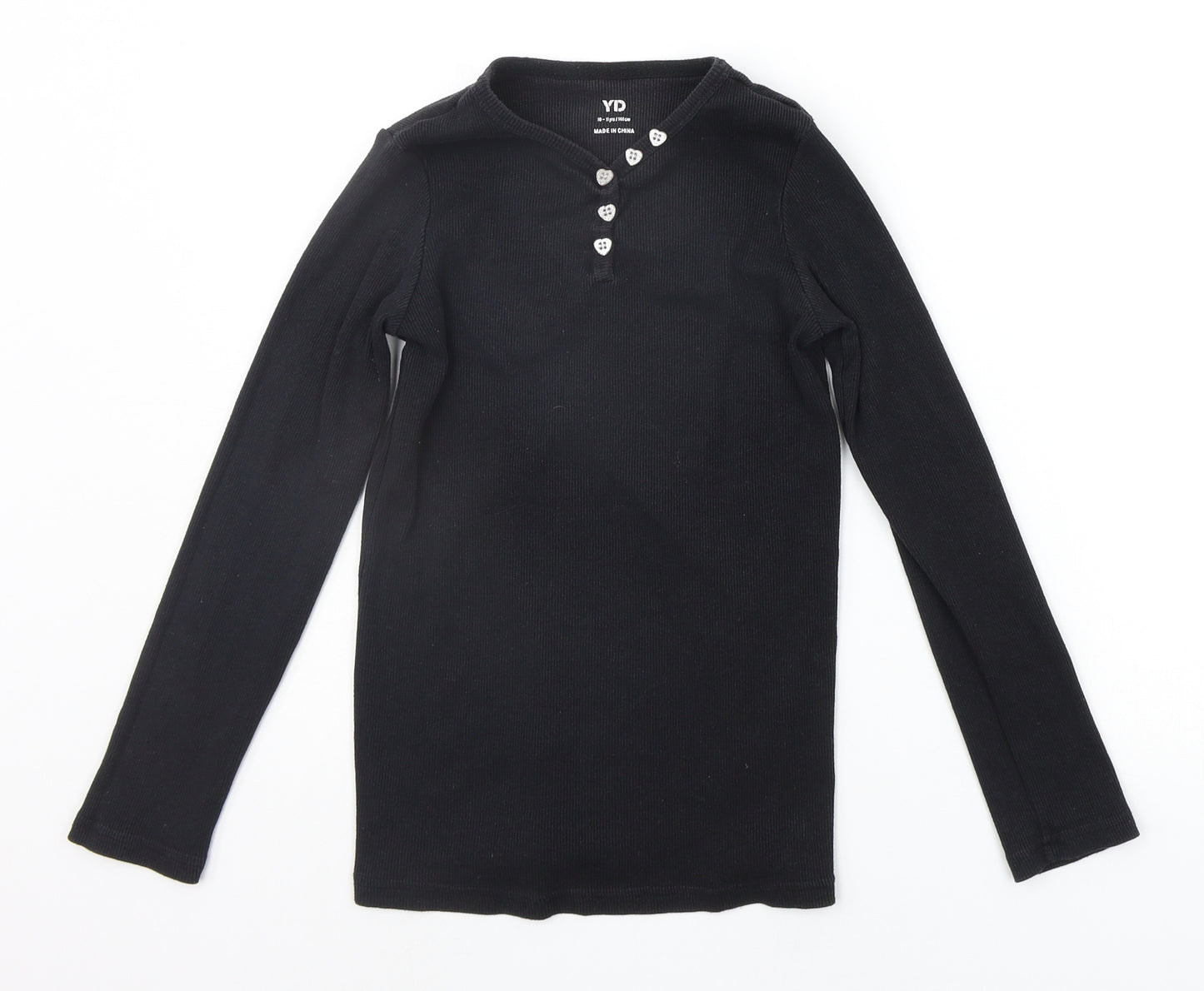 Young Dimension Girls Black   Pullover Jumper Size 10-11 Years