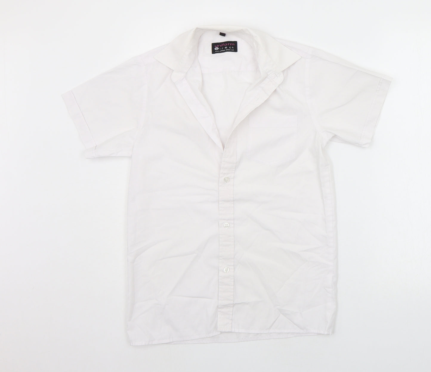 Uniform Direct Girls White   Basic Button-Up Size 13-14 Years