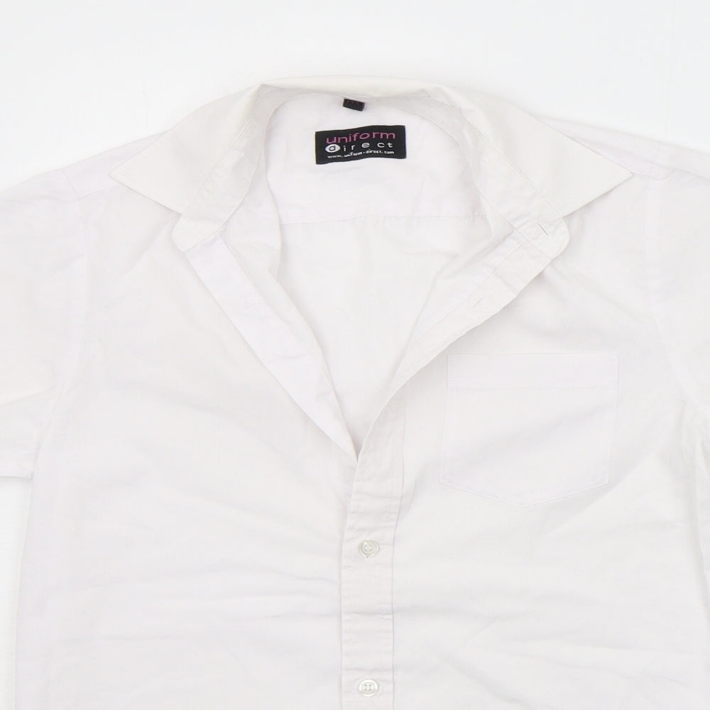 Uniform Direct Girls White   Basic Button-Up Size 13-14 Years