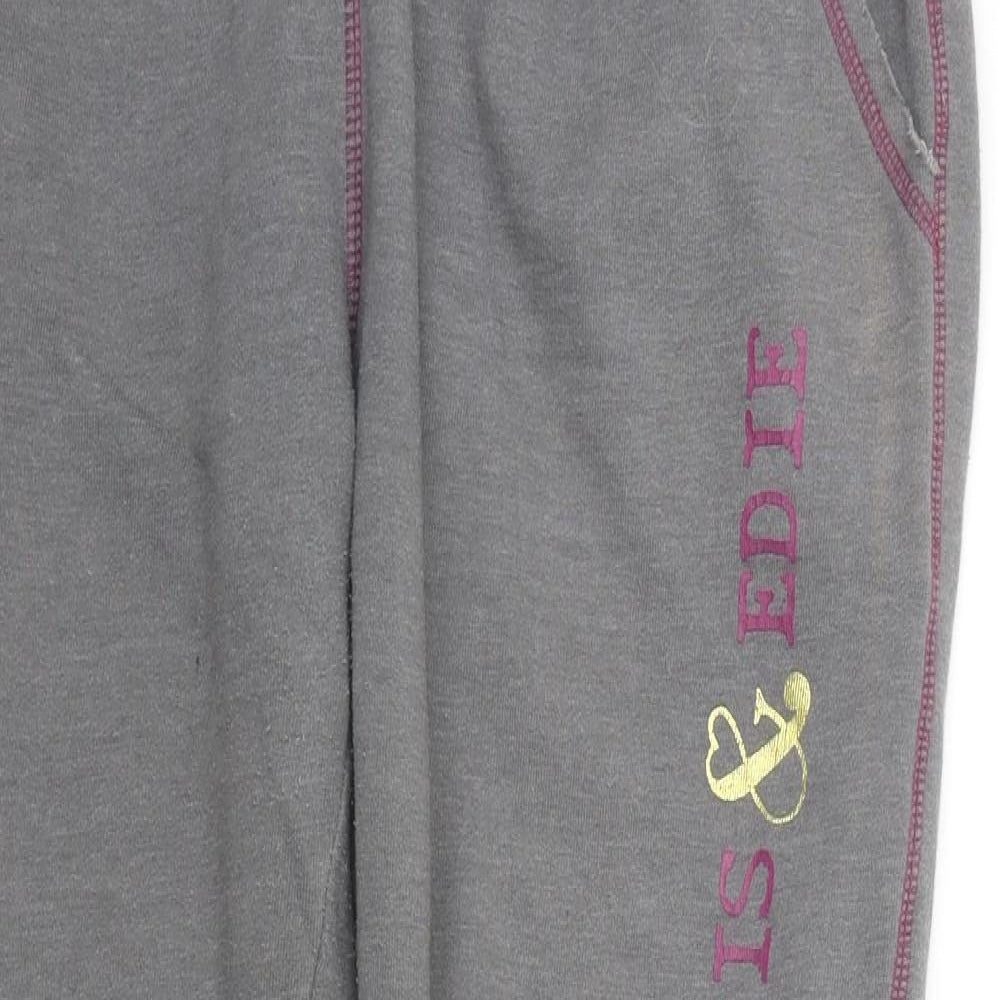 DEBNHAMS Womens Grey   Jogger Trousers Size 14 L26 in