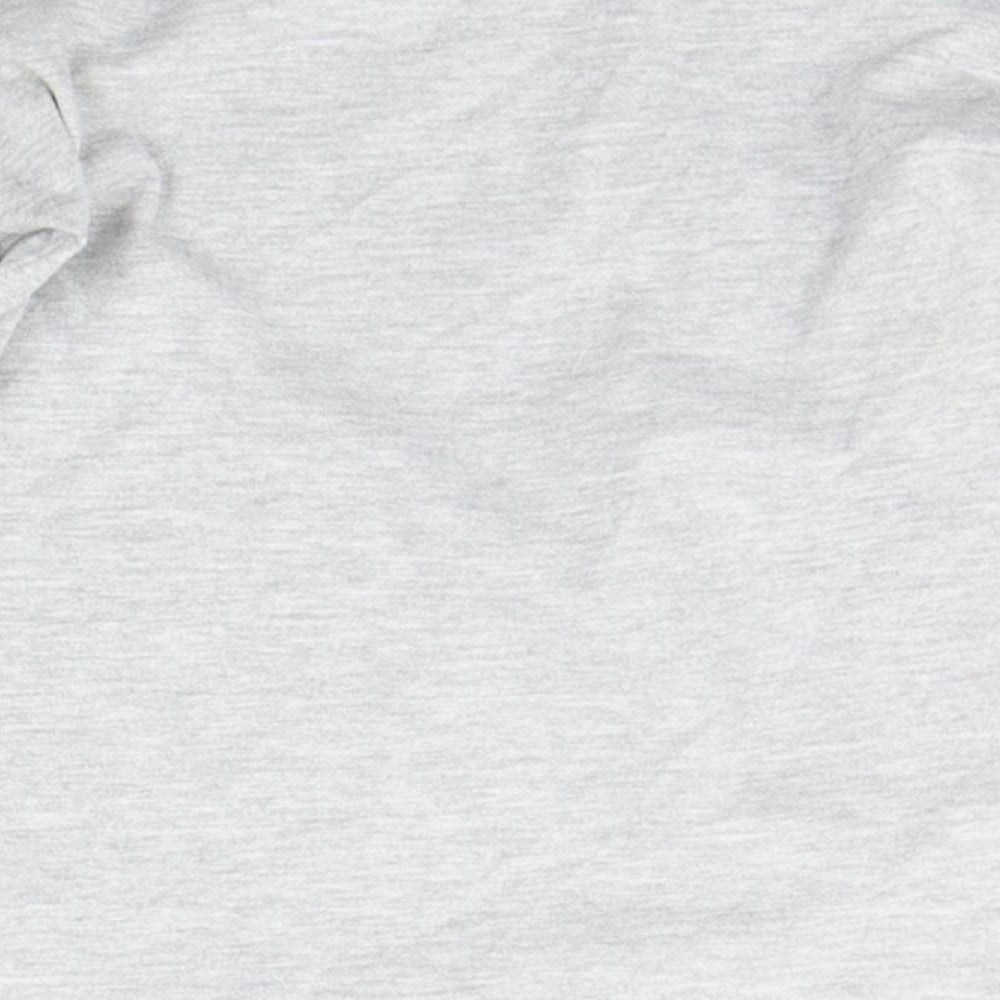 TU Girls Grey   Basic T-Shirt Size 7 Years  - TIGER