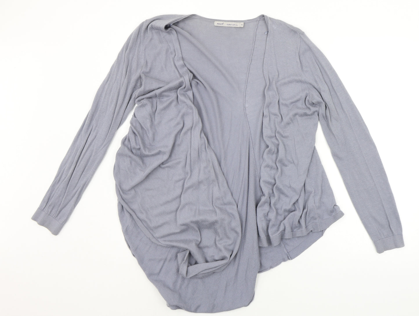 NEXT Womens Grey   Cardigan Jumper Size 10