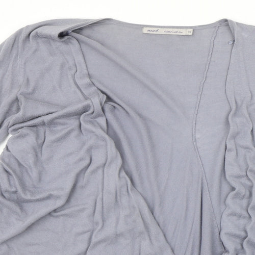 NEXT Womens Grey   Cardigan Jumper Size 10