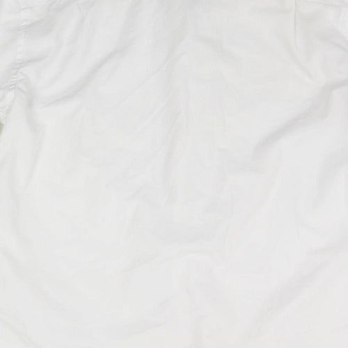 Tailor & Cutter Mens White    Button-Up Size 15.5