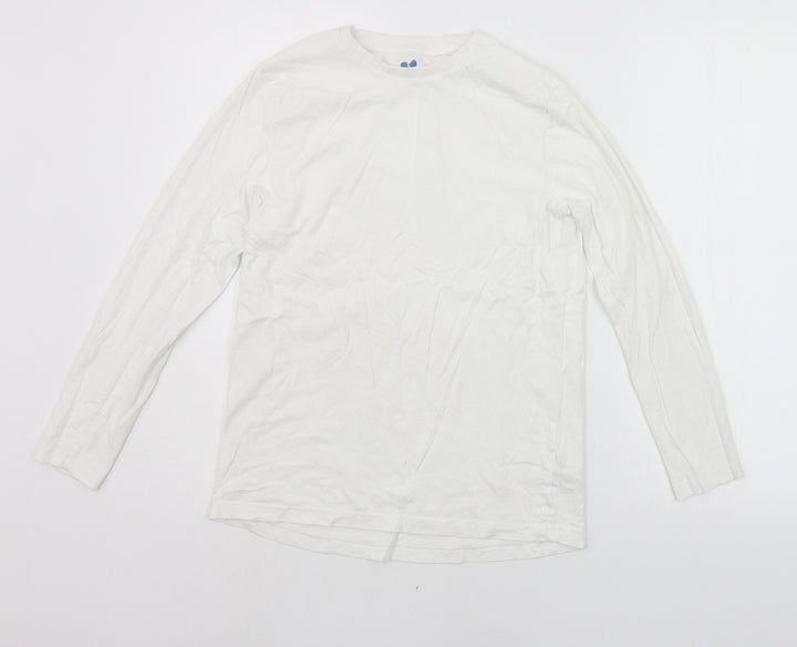 Very Girls White   Basic T-Shirt Size 13 Years